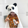 Toalla de bebé con capucha cara animal panda tamaño grande presente personalizado